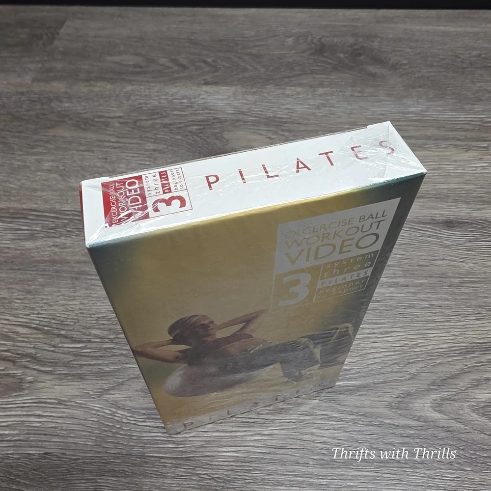 Exercise Ball Workout Video - VHS - System Three Pilates Beginner To Expert